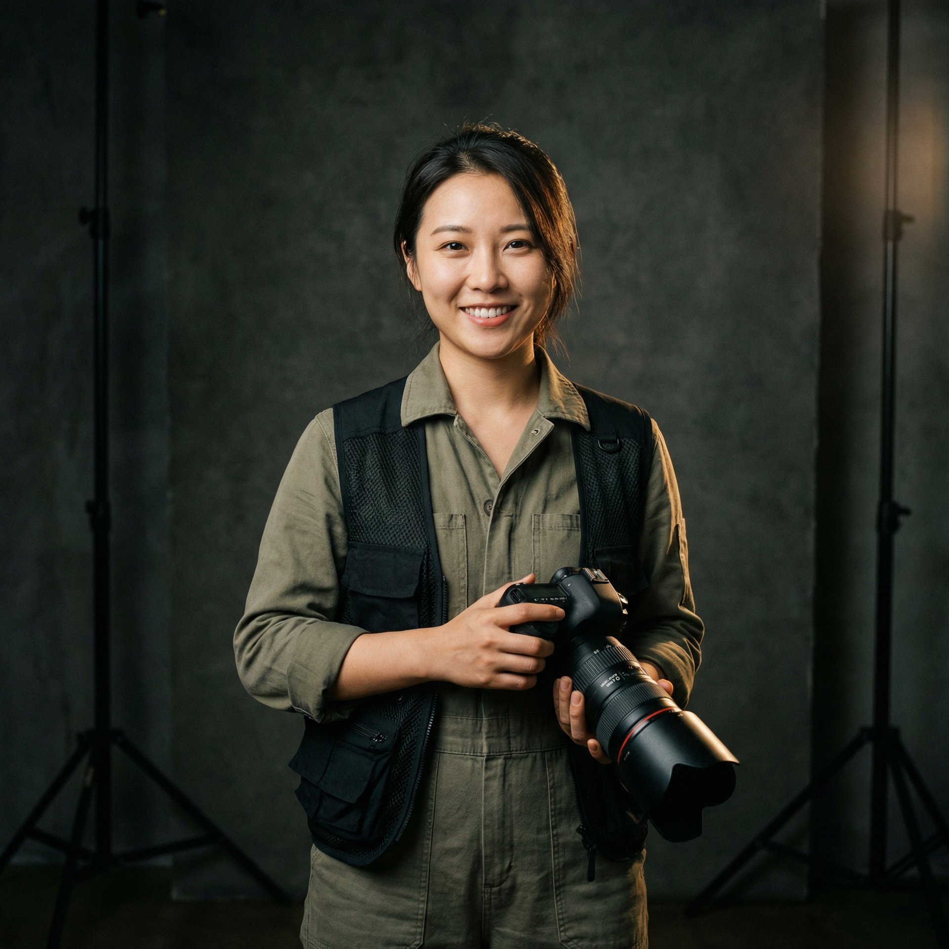 国产汽车摄影师苏晓晴